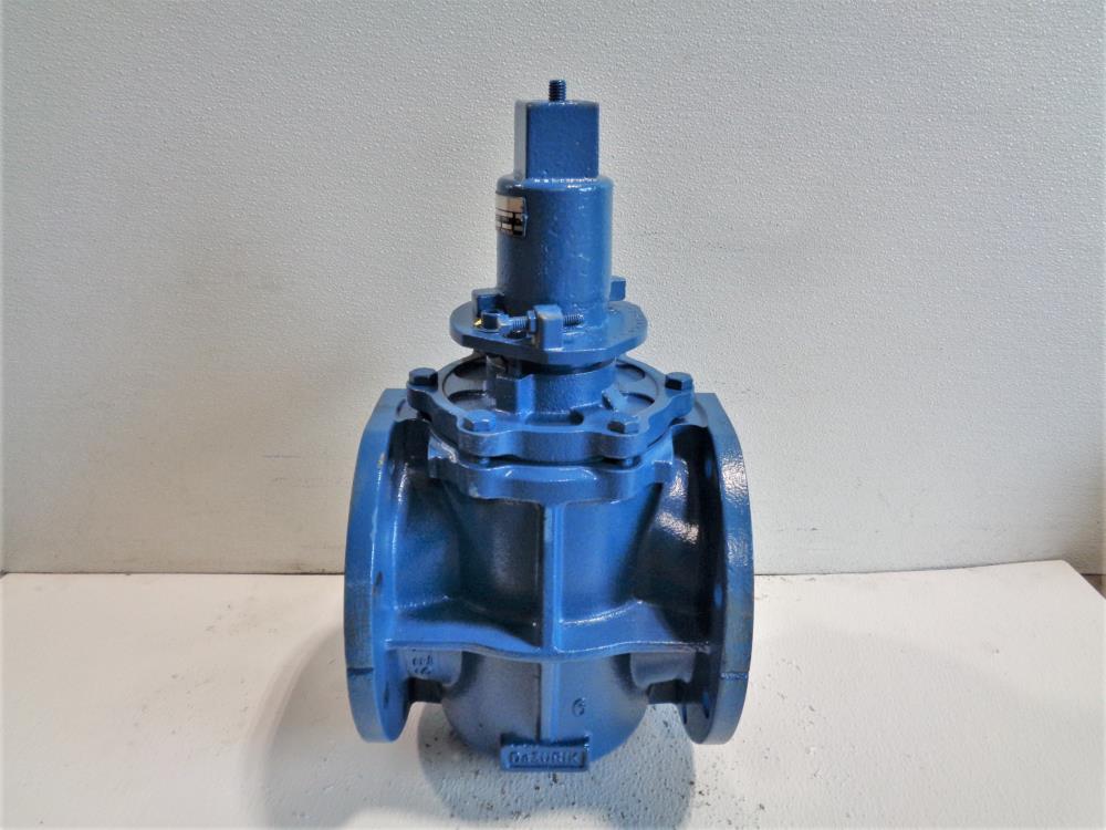 Dezurik 6" Cast Iron Plug Valve, 2-Way, Style PEC, #9070100R008